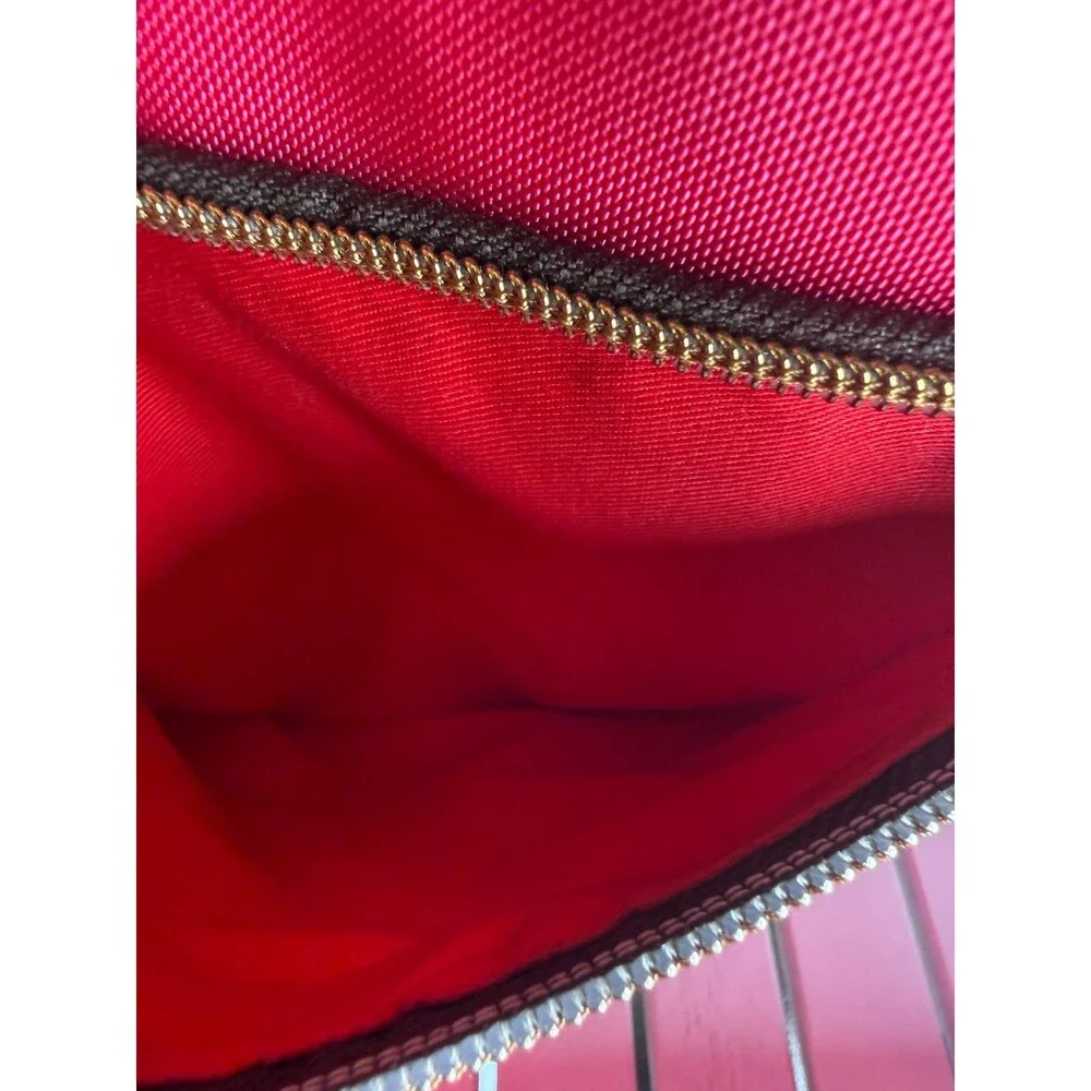 Genuine Dooney and Bourke Zip Crossbody Bag in Hot Pink MSRP $218.00 like new